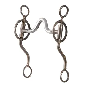 CLASSIC EQUINE Joe Beaver Loose Cheek Shank Roping Bit with High Port (JBBIT1)