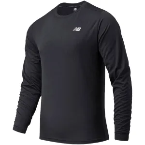 NEW BALANCE Men's Core Run Black Long Sleeve Shirt (MT11206-BK)