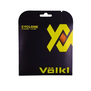 VOLKL TENNIS Cyclone 18g Fluo Orange Tennis String Set (V24032)