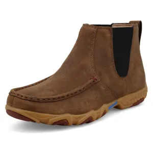 TWISTED X Women's 4in Chelsea Driving Moc Peanut Casual Shoes (WDMX003)