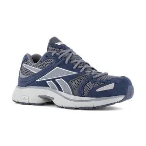 REEBOK Men's Premier Road Plus VI Athletic Navy/Gray Work Shoe (RB5203)