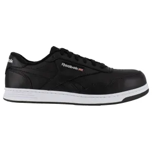 REEBOK Men's Club MEMT Composite Toe Black/White Work Sneakers (RB4157)