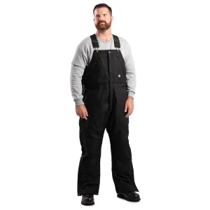 BERNE Men's Icecap Insulated Black Bib Overall (NB834BK)