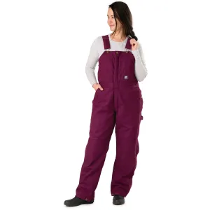 BERNE Women's Softstone Duck Insulated Bib Overall (WB515)