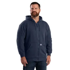 BERNE Men's Heritage Thermal-Lined Full-Zip Hooded Sweatshirt (SZ101GPH)