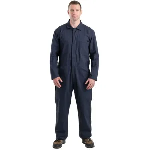 BERNE Men's Highland Flex Cotton Unlined Navy Coverall (C260NV)