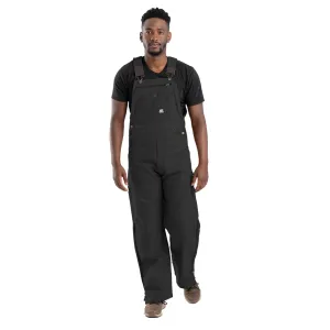 BERNE Men's Heritage Unlined Duck Bib Overall (B1067)