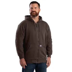 BERNE Men's Heritage Thermal-Lined Full-Zip Hooded Sweatshirt (SZ101GPH)