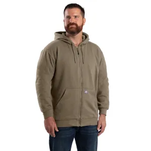 BERNE Men's Heritage Thermal-Lined Full-Zip Hooded Sweatshirt (SZ101GPH)