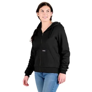 BERNE Women's Heritage Grid Fleece-Lined Full-Zip Hooded Sweatshirt (WSZ108)