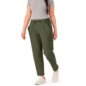 BERNE Women's Flex Relaxed Fit Cargo Crop Pants (WP300)