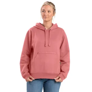 BERNE Women's Heritage Zippered Pocket Hooded Pullover Sweatshirt (WSP418)