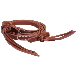 PROFESSIONAL'S CHOICE Q Change Knot Roping 5/8 Heavy Oil Horse Reins (RH7081-PK)