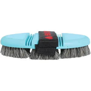 PROFESSIONAL'S CHOICE Soft Touch Flex Pig Bristle Turquoise Brush (STF300-TUR)