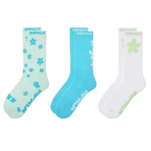 IMPALA Skate 1Sz 3-Pack Socks (IM787002-1Sz)