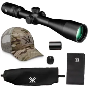 VORTEX Crossfire HD 6-18x50 WideRange Plex MOA Riflescope w/ Counterforce Multicam Camo Cap (CFR-61802+120-64-MUL)