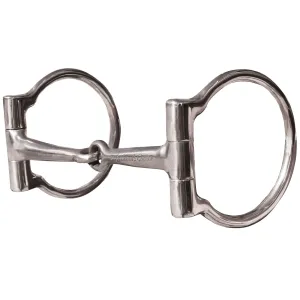 PROFESSIONAL'S CHOICE Eq D-Ring Snaffle Stainless Steel 5.25in Bit (EQB-800)
