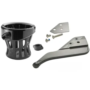 CIRO GEN 2 Black Drink Holder with Black Passenger Mount Kit (55005+56121)