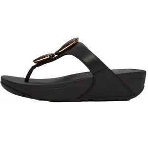 FITFLOP Women's Lulu Marbled-Stone Toe-Post Sandals (A4T)