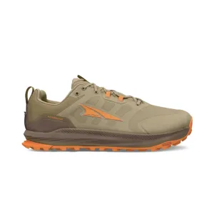 ALTRA Men's Lone Peak 9 Waterproof Low Wide Brown Running Shoes (AL0A85UW9901)
