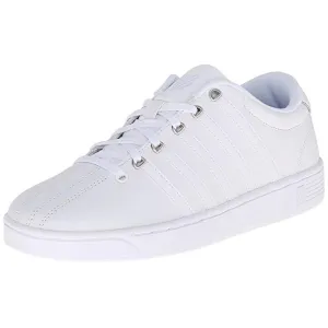 K-SWISS Women's Court Pro II CMF SP White/Silver Athletic Shoes (93629-155-M)
