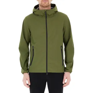 SAVE THE DUCK Men's Drop Hooded Rain Jacket (D32098M-DARK22-S)