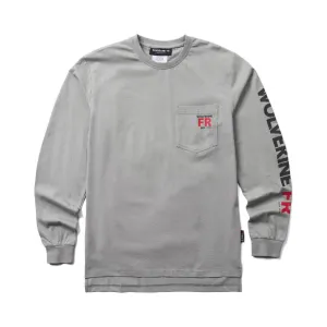 WOLVERINE Men's FR Graphic Tee Long Sleeve Work Shirt (W1211470)