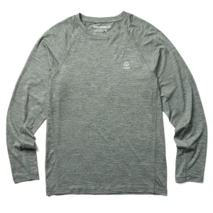 WOLVERINE Men's Sun-Stop Eco Gunmetal Heather LS Shirt (W1209140-041)