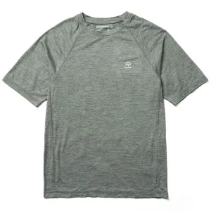 WOLVERINE Men's Sun-Stop Eco Gunmetal Heather SS Shirt (W1208850-041)