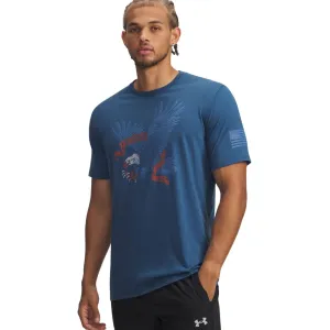 UNDER ARMOUR Men's Freedom Eagle Black/Castlerock T-Shirt (6009152-001)