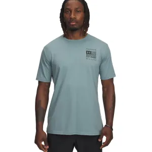 UNDER ARMOUR Men's Freedom By Land Serpentine/Baroque Green T-Shirt (6004102-323)