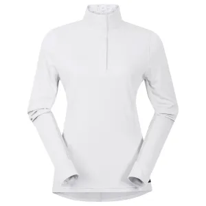 KERRITS Women's Encore White/Bit Of Luck Long Sleeve Show Shirt (40413WHT/BITLUCK)