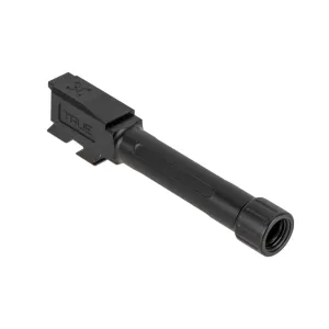 TRUE Precision 9mm Threaded Barrel For Glock 43 - Black Nitride