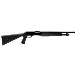 Savage Arms Stevens 320 Security Shotgun 20 Gauge - 18.5" - Matte Black - Synthetic Stock Pistol Grip