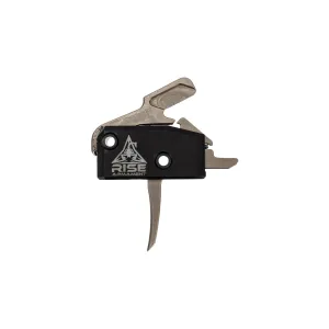 Rise Armament High Performance Trigger - Silver - Anti-Walk Pins