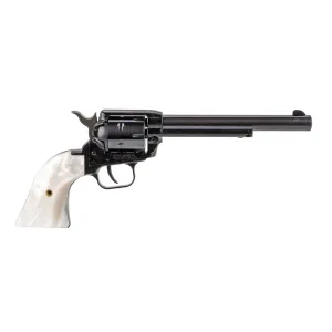 Heritage Arms Rough Rider .22LR 6 Round Revolver - Blued - Pearl - 6.5"