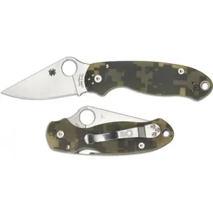 Spyderco Para 3 G-10 Folding Knife - Digital Camo
