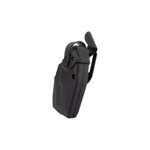 Safariland SafariVault RDS Level 3 Duty Holster Fits GLOCK 17/19 with TLR-7 - Right Hand - Black