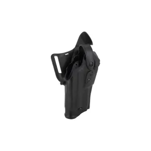 Safariland 6360RDS ALS/SLS Mid-Ride Level III Duty Holster for GLOCK 19 with RDS/X300 - STX Plain Black - Right Hand