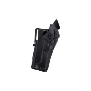 Safariland 6360RDS ALS/SLS Mid-Ride Level III Duty Holster for GLOCK 17 with RDS/X300 - STX Plain Black - Right Hand