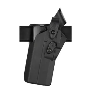 Safariland 7360RDS ALS/SLS Mid-Ride Level III Duty Holster for SIG P320 with RDS/X300 - Plain Black - Right Hand
