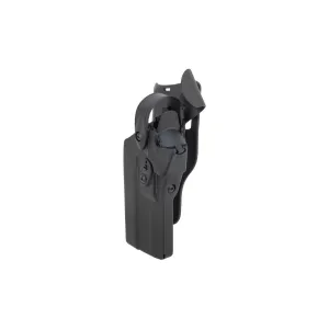 Safariland 7365RDS ALS/SLS Low-Ride Level III Duty Holster for GLOCK 17 Gen5 with RDS/X300 - Black Black - Right Hand