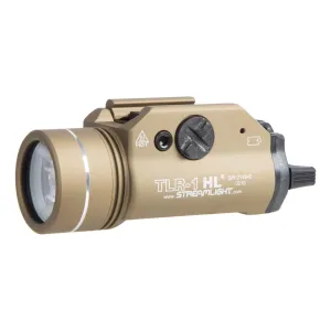 Streamlight TLR-1 HL Tactical Weapon Light - 1000 Lumens - Flat Dark Earth