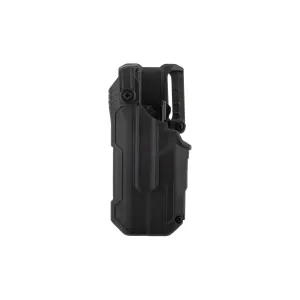 Blackhawk T-Series L3 Duty LB Holster Fits Glock 17/22 TLR 7 - Left Hand - Black