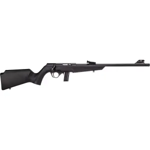 Rossi Firearms RB22 Compact Bolt Action Rifle 22 LR - 16.5" - Matte Black - Black Monte Carlo Stock