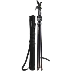 Primos Trigger Stick Gen 3 Combo Black 24-62 in. Tripod w/ Scabbard