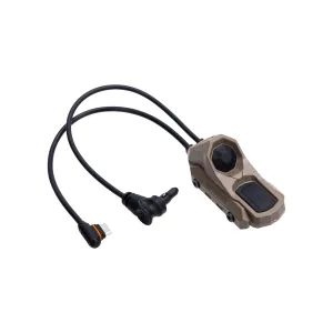 Unity Tactical AXON SYNC Dual Switch - LINK USB-C / Crane Laser - 7" - FDE