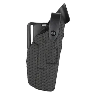 Safariland 7360 7TS ALS/SLS Mid-Ride Level III Duty Holster for GLOCK 19 with X300 - Black Basketweave - Right Hand