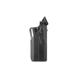 Safariland 7360 7TS ALS/SLS Mid-Ride Level III Duty Holster for GLOCK 17 Gen5 with X300 - Plain Black - Right Hand