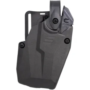 Safariland Safarivault RDS Level 1 Duty Holster For Glock 17/19 With TLR-7 - Black - Right Hand